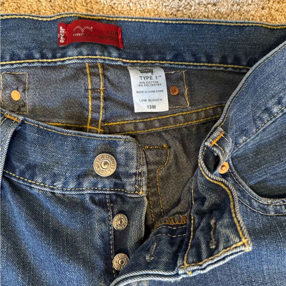 Levi's Low Slouch Boot Cut Denim - Picture 8 of 8
